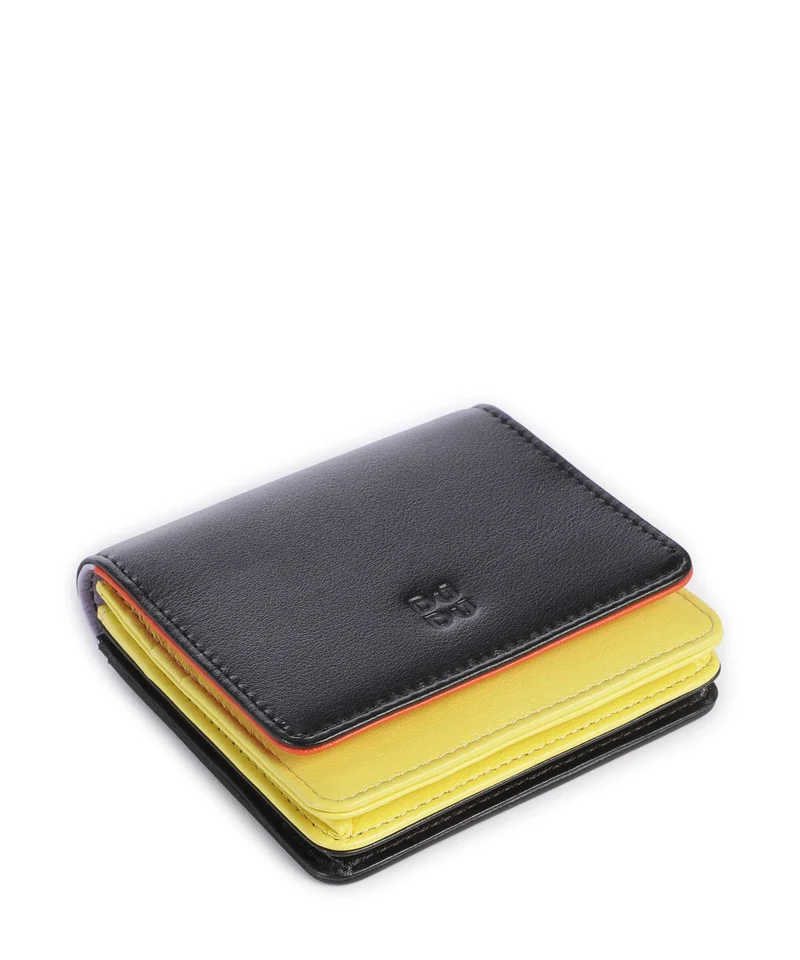 DuDu Bags Flores Geldbörse black pop