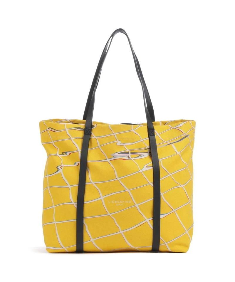 Liebeskind Aurora Canvas Shopper lemon