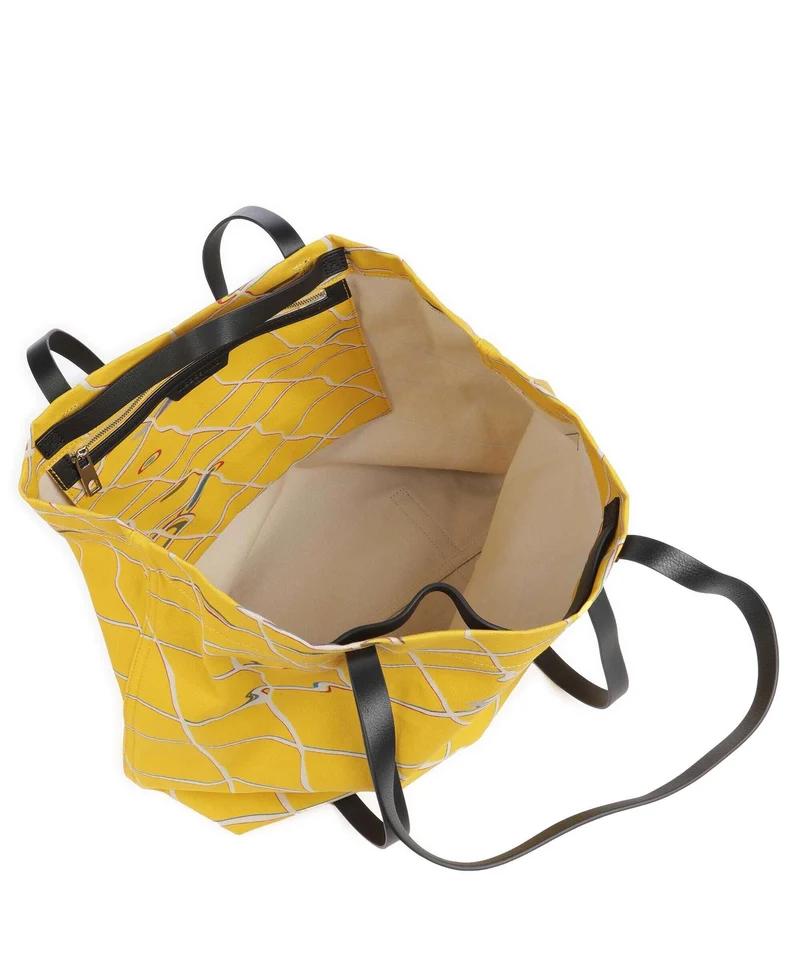 Liebeskind Aurora Canvas Shopper lemon