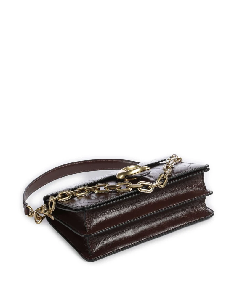 Coach Tabby Quilted Glazed Schultertasche maple