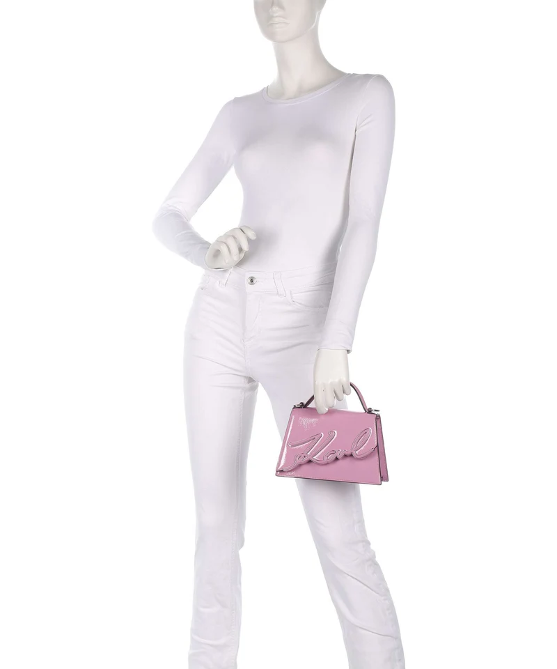 Karl Lagerfeld K/Signature 2.0 Small Umhängetasche cyclamen