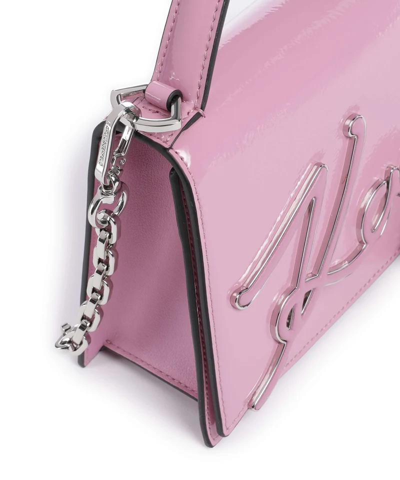 Karl Lagerfeld K/Signature 2.0 Small Umhängetasche cyclamen