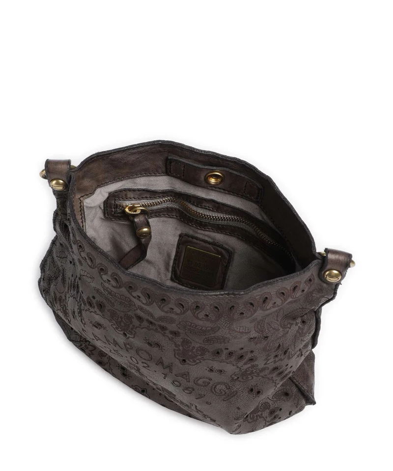 Campomaggi Schultertasche grigio