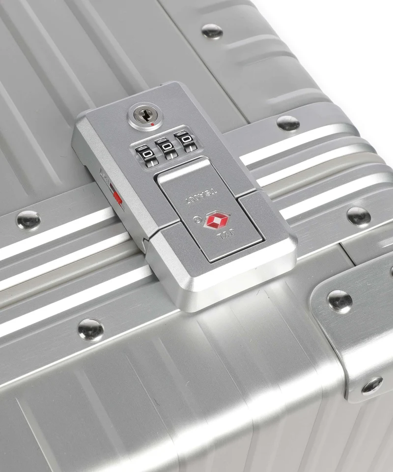 Aleon 17 Deluxe 4-Rollen Trolley platinum