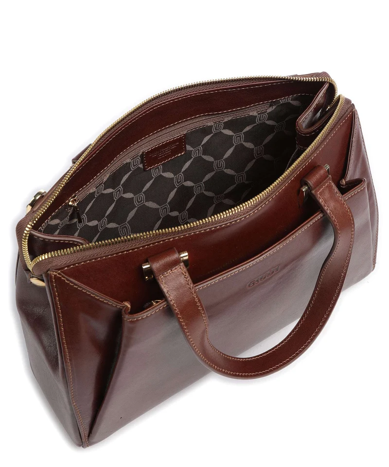 Giudi Crown Handtasche brown