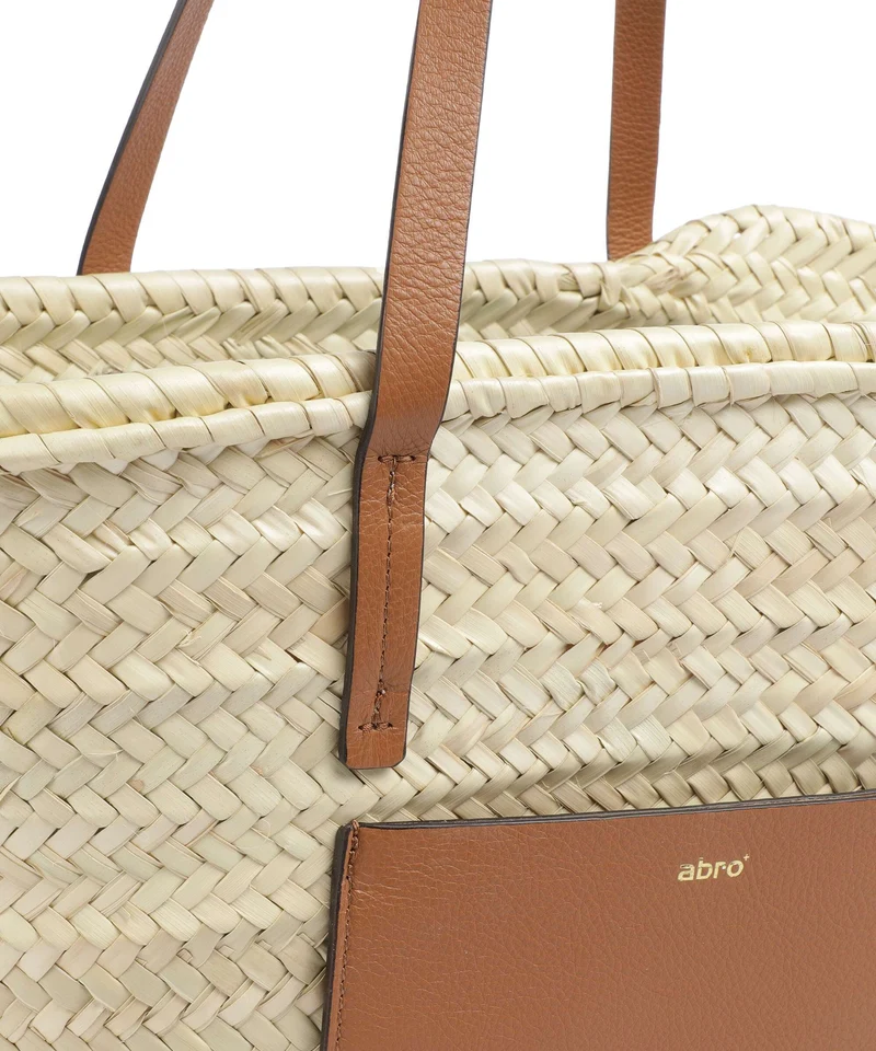 Abro Dalia Gemma Shopper cuoio