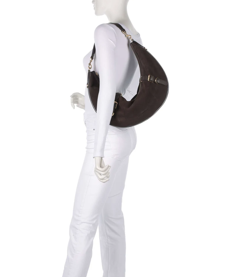 Les Visionnaires Enya Cozy Beuteltasche chocolate brown