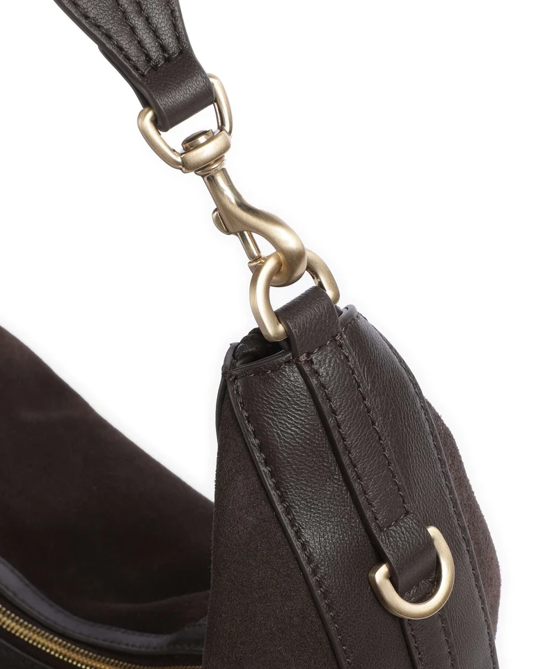 Les Visionnaires Enya Cozy Beuteltasche chocolate brown