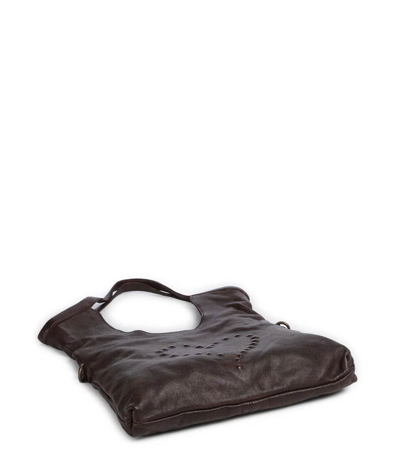Taschendieb Wien Herzoggasse 3 Schultertasche mokka