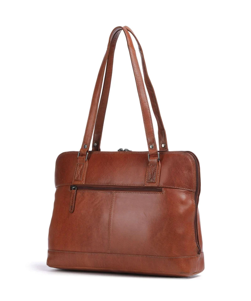 The Chesterfield Brand Novum Selvino Schultertasche cognac