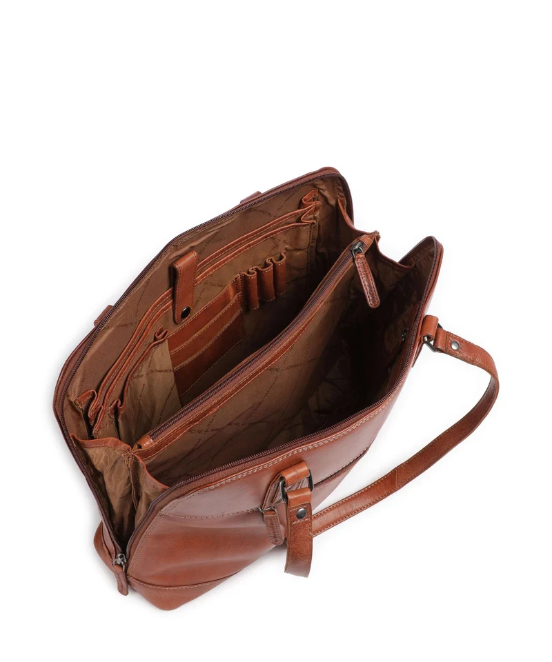 The Chesterfield Brand Novum Selvino Schultertasche cognac