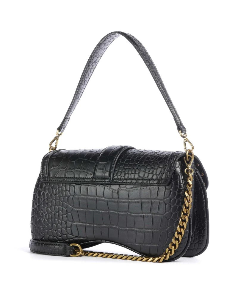 Just Cavalli Iconic Snakes Schultertasche black