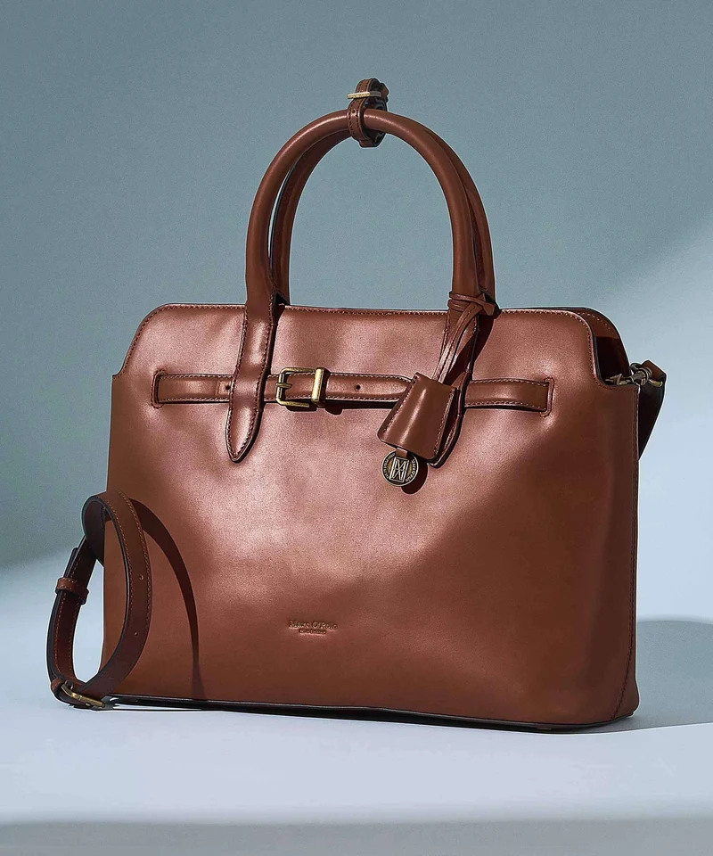 Marc O'Polo Gigi M Handtasche dark cognac