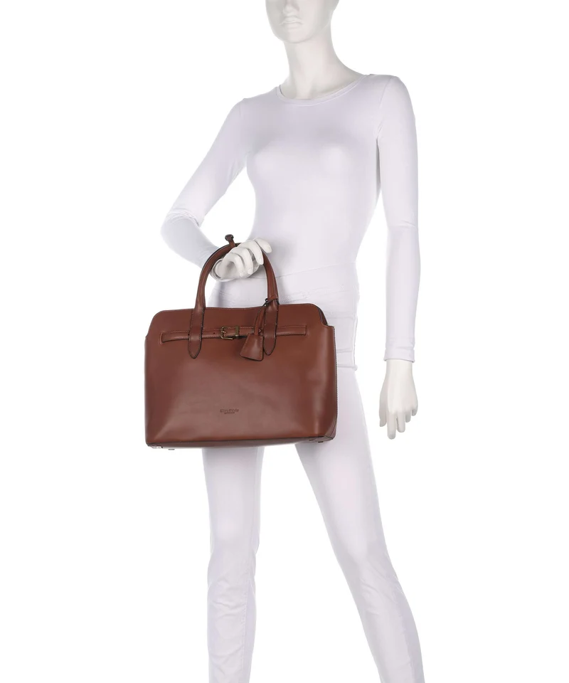 Marc O'Polo Gigi M Handtasche dark cognac