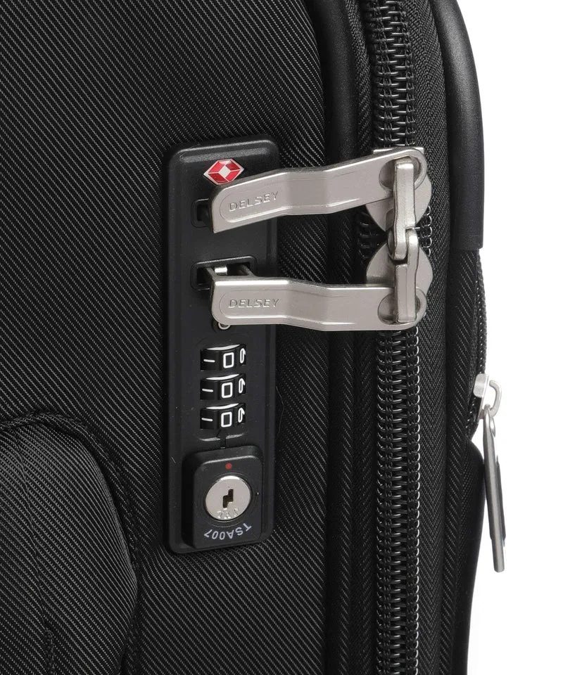 Delsey Paris Sky Max 2.0 4-Rollen Trolley schwarz