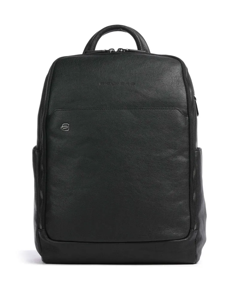 Piquadro Black Square Rucksack nero