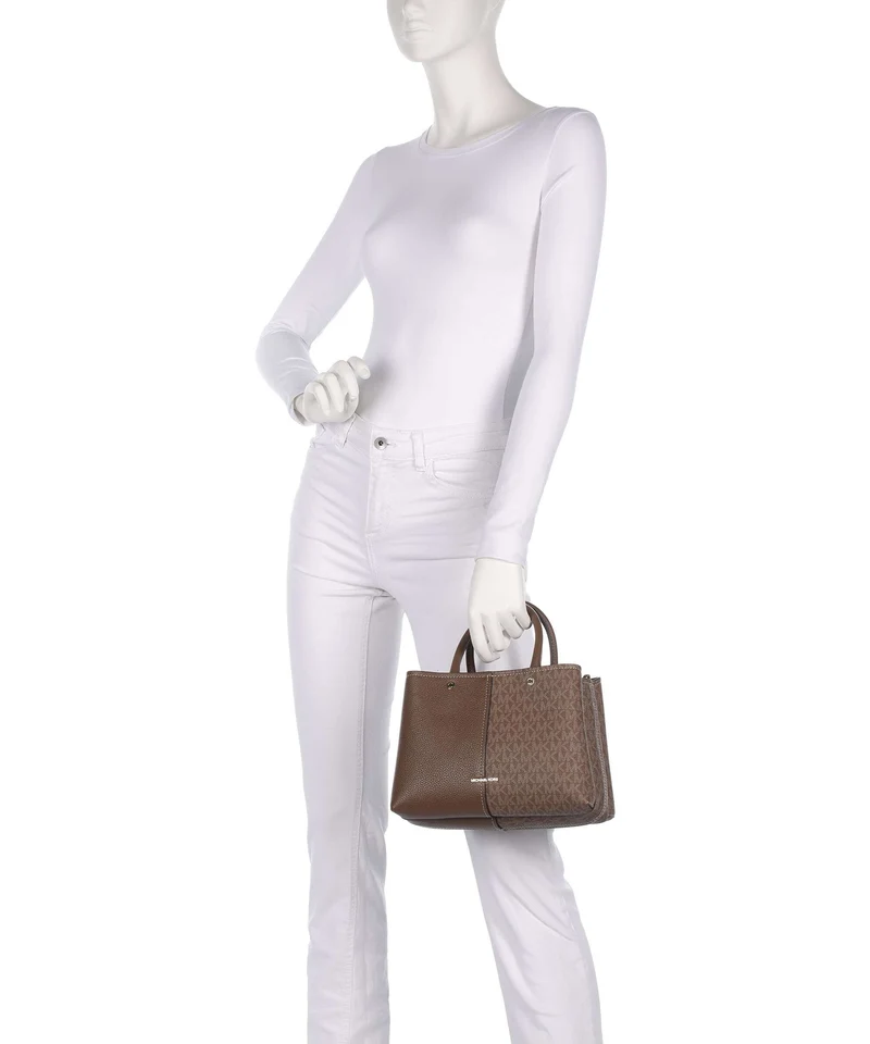 Michael Kors Flora Medium Handtasche dark caramel