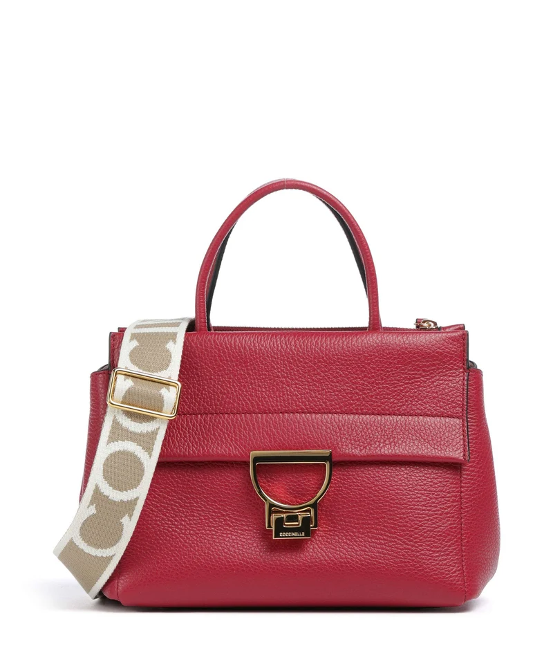 Coccinelle Arlettis Signature Handtasche sangria