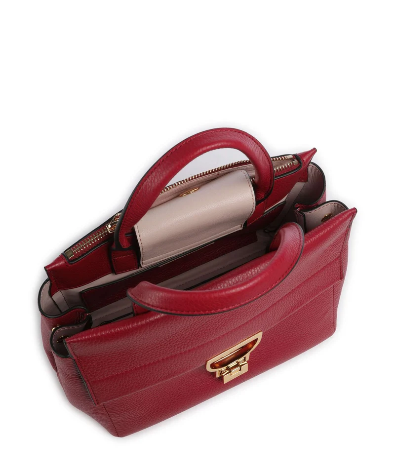Coccinelle Arlettis Signature Handtasche sangria