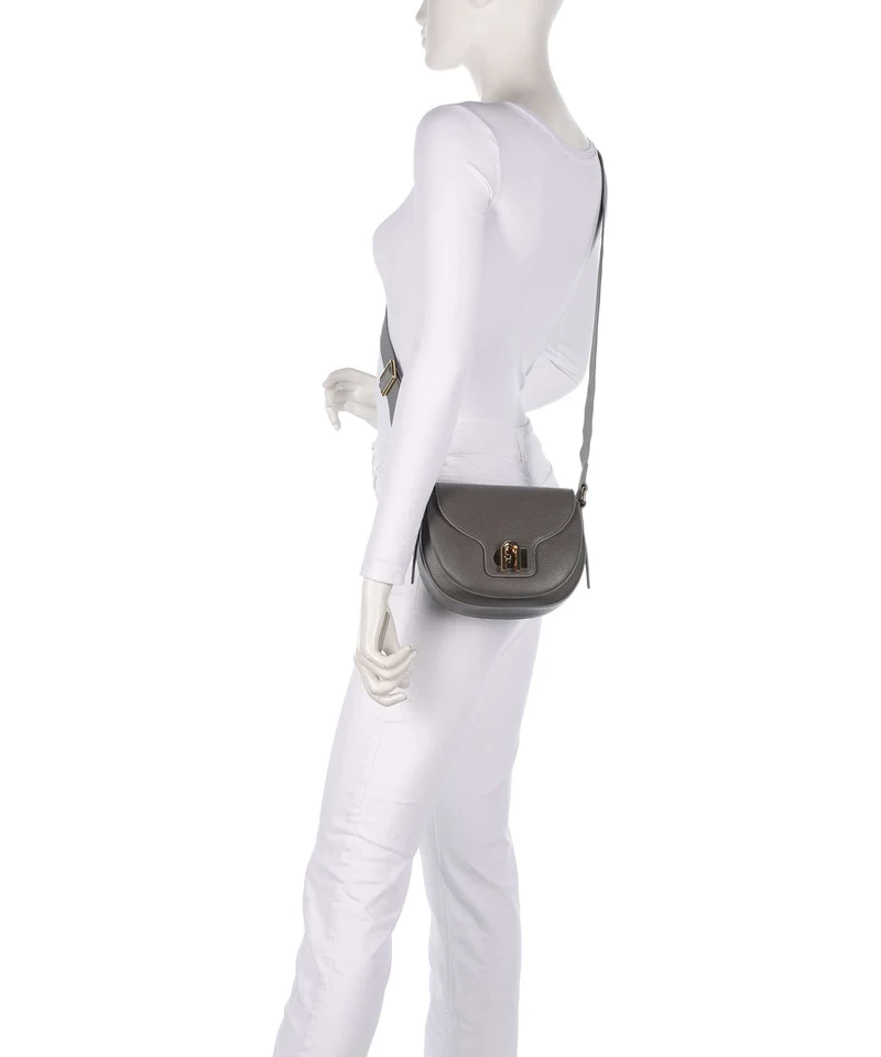 Furla Lotus Mini Umhängetasche toni urban gray