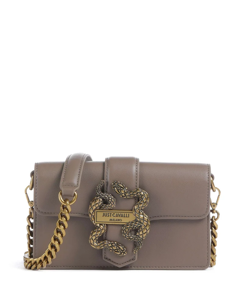 Just Cavalli Iconic Snakes Geldbörse taupe