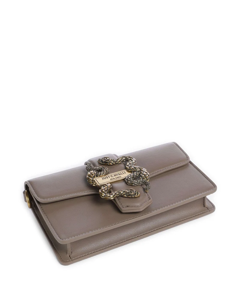 Just Cavalli Iconic Snakes Geldbörse taupe