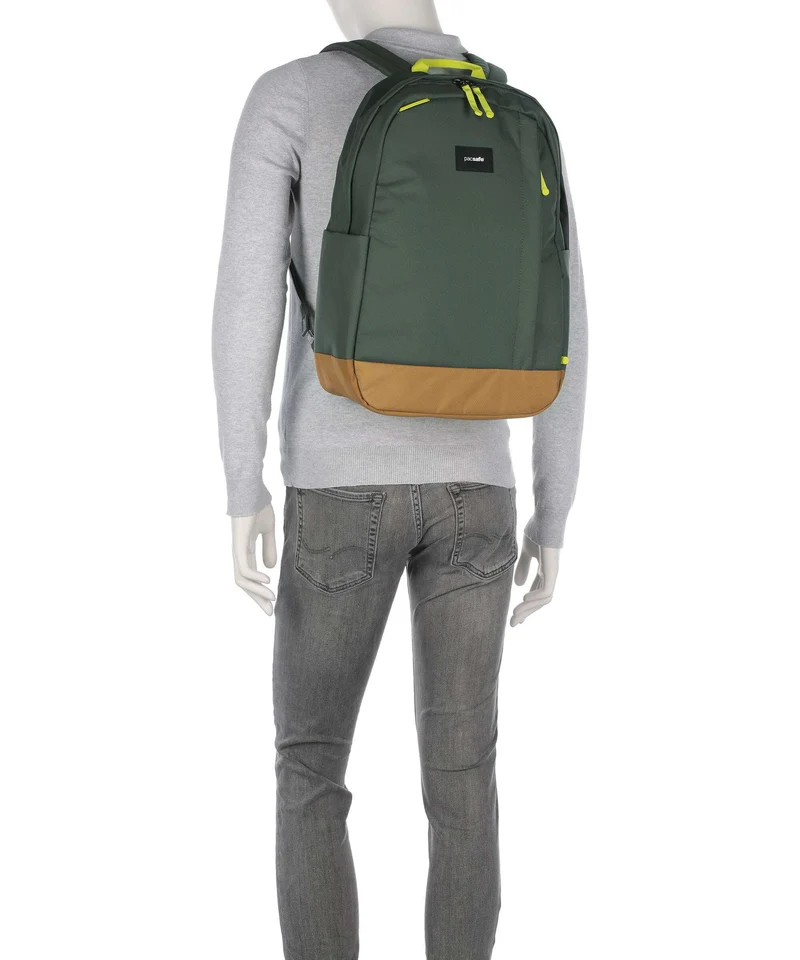 Pacsafe Go 25 Rucksack spruce green