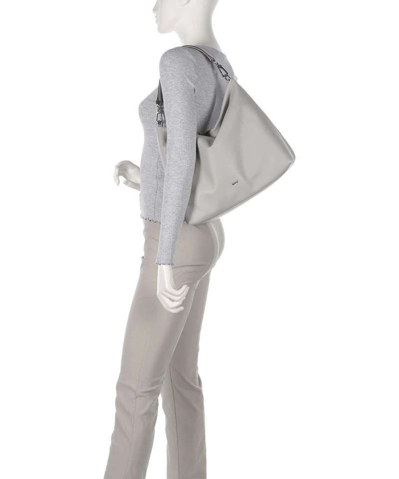 Abro Dalia Kaia Beuteltasche light grey