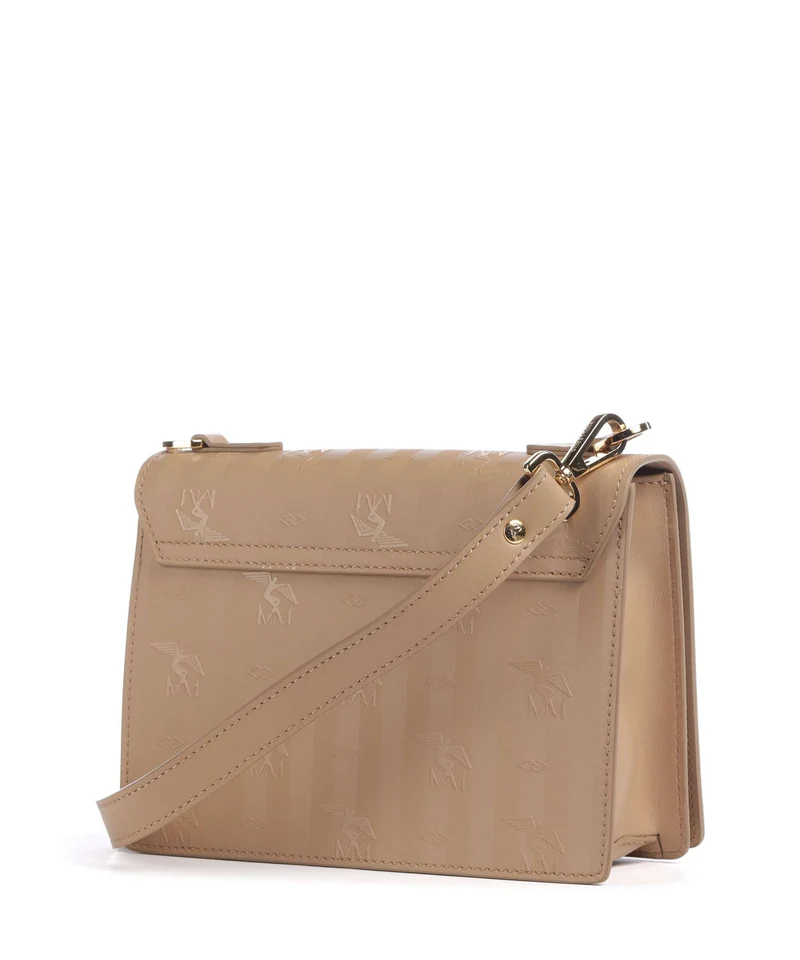 Maison Mollerus Vinerus Melide Umhängetasche cappuccino beige/nastro