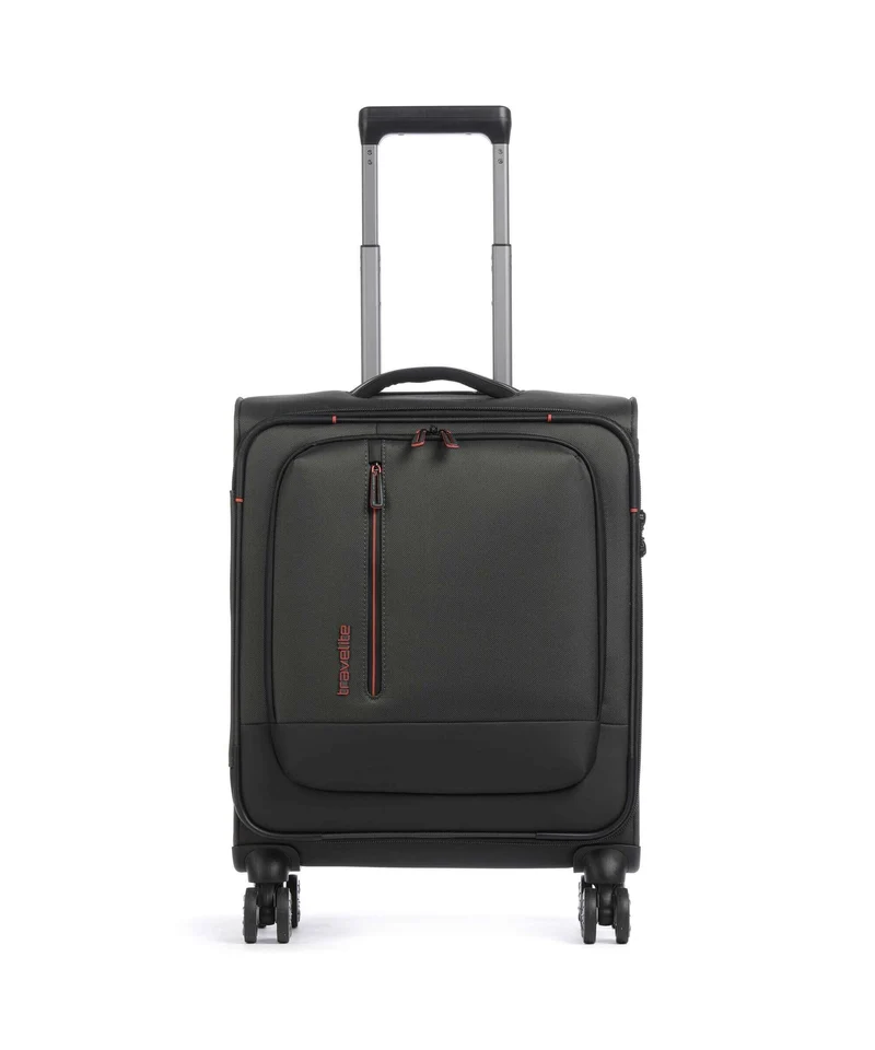 Travelite Crosslite 5.0 4-Rollen Trolley oliv