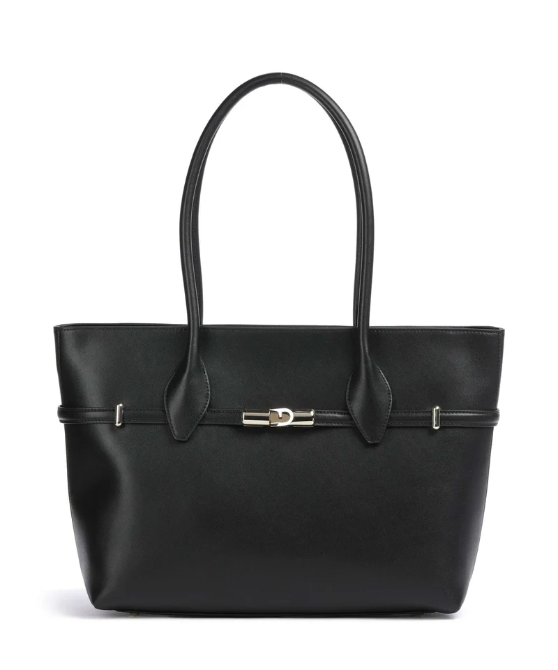 Furla Goccia L Shopper nero