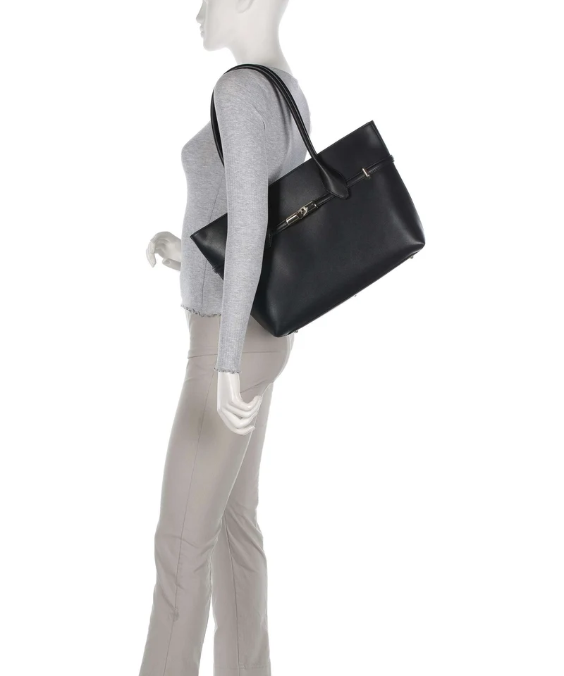 Furla Goccia L Shopper nero